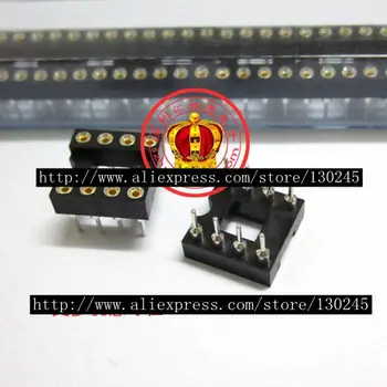100pcs/lot The 8P pin hole IC block amp socket DIP8 round pin dip IC socket 8 foot hole seat In Stock
100pcs/lot The 8P pin hole IC block amp socket DIP8 round pin dip IC socket 8 foot hole seat In Stock