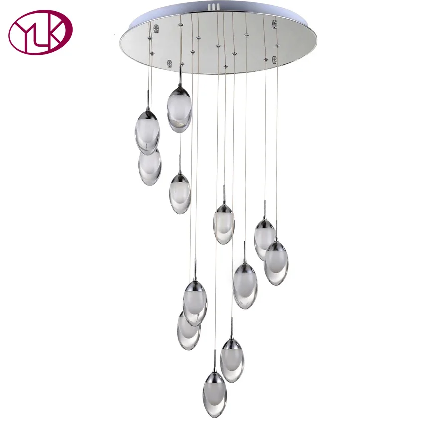 Youlaike Modern LED Chandelier Lighting For Living Room Spiral Design Restaurant Hanging Light Acrylic Lampshade Staircase Lamps
Youlaike Modern LED Chandelier Lighting For Living Room Spiral Design Restaurant Hanging Light Acrylic Lampshade Staircase Lamps