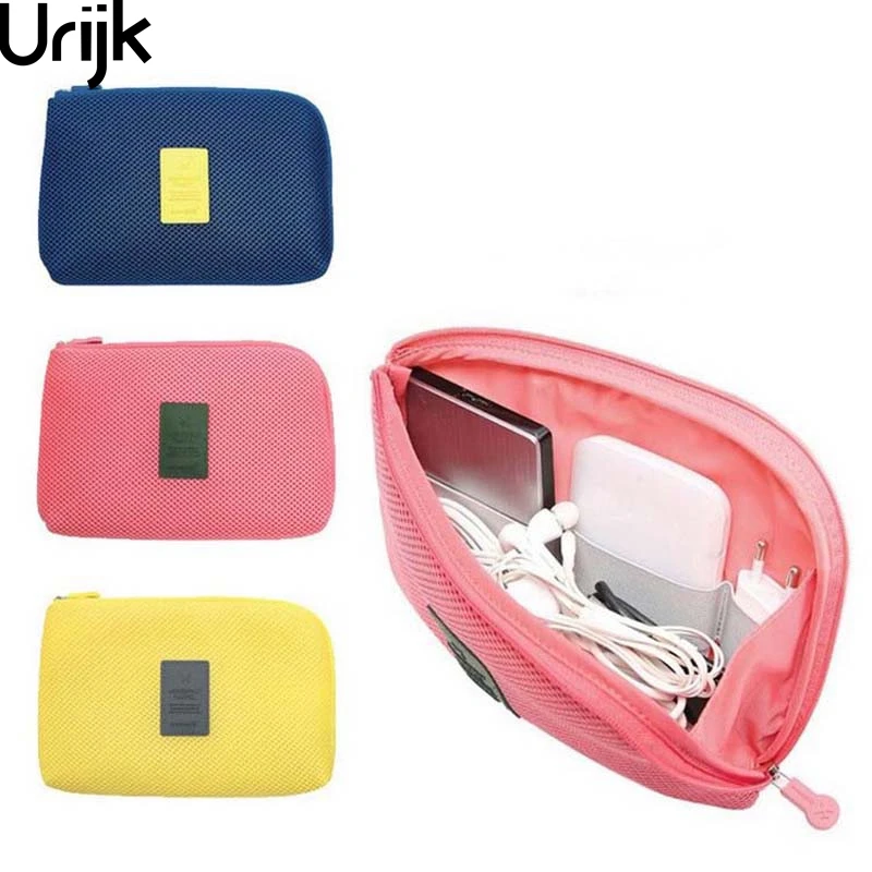 Urijk Travel Storage Bag for Digital Data Cable Charger Headphone Portable Mesh Sponge Bag Holder Cosmetic Make Up Bag Organizer
Urijk Travel Storage Bag for Digital Data Cable Charger Headphone Portable Mesh Sponge Bag Holder Cosmetic Make Up Bag Organizer