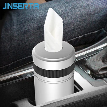 JINSERTA Aluminum Alloy Car Cup Holder Cylinder Tissue Box Camera Design Car Trash Can Holder Car Accessories Luxurious Gift
JINSERTA Aluminum Alloy Car Cup Holder Cylinder Tissue Box Camera Design Car Trash Can Holder Car Accessories Luxurious Gift