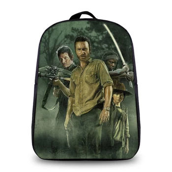 The Walking Dead Fashion Backpack Daryl Women Saviors Men Travel Bags Boys School Daily Bags Bookbag Printing Laptop Backpacks 9
The Walking Dead Fashion Backpack Daryl Women Saviors Men Travel Bags Boys School Daily Bags Bookbag Printing Laptop Backpacks 9