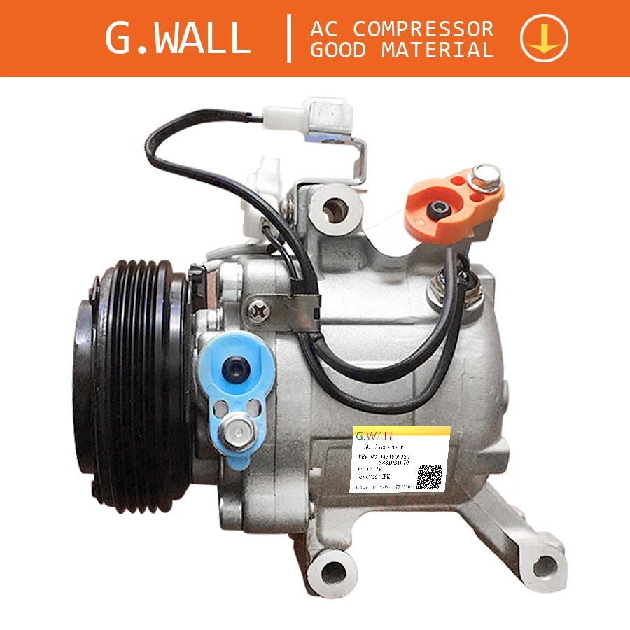 AC A/C Air Con Conditioning Compressor Cooling Pump PV4 SV07C for Subaru Justy 1.3 88310-B1070-000 88320-87401-000 4471906620
AC A/C Air Con Conditioning Compressor Cooling Pump PV4 SV07C for Subaru Justy 1.3 88310-B1070-000 88320-87401-000 4471906620