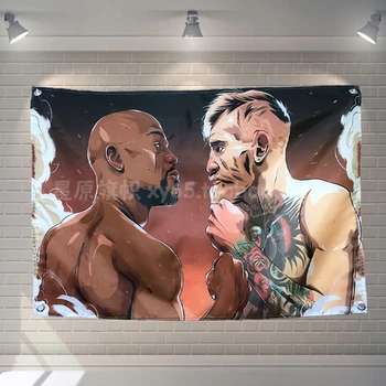 Boxing Tattoo Art Poster Flag Banner Home Decoration Hanging flag 4 Gromments in Corners 3*5FT 144cm*96cm
Boxing Tattoo Art Poster Flag Banner Home Decoration Hanging flag 4 Gromments in Corners 3*5FT 144cm*96cm