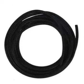 Flexible 8mm Dia Black PE Corrugated Tubing Gas Conduit Tube Hose 5M 
Flexible 8mm Dia Black PE Corrugated Tubing Gas Conduit Tube Hose 5M