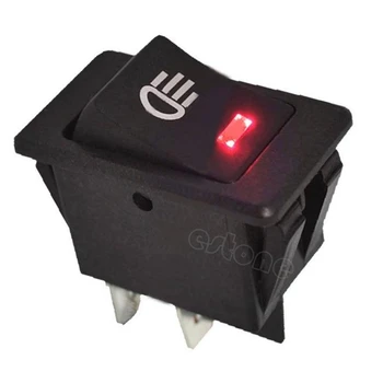 OOTDTY 12V 35A Universal Car Fog Light Rocker Switch Red LED Dash Dashboard 4Pins Multiple Colour
OOTDTY 12V 35A Universal Car Fog Light Rocker Switch Red LED Dash Dashboard 4Pins Multiple Colour