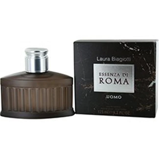 Essenza Di Roma Uomo by Laura Biagiotti Eau De Toilette Spray 4.2 oz for  Men - Brand New