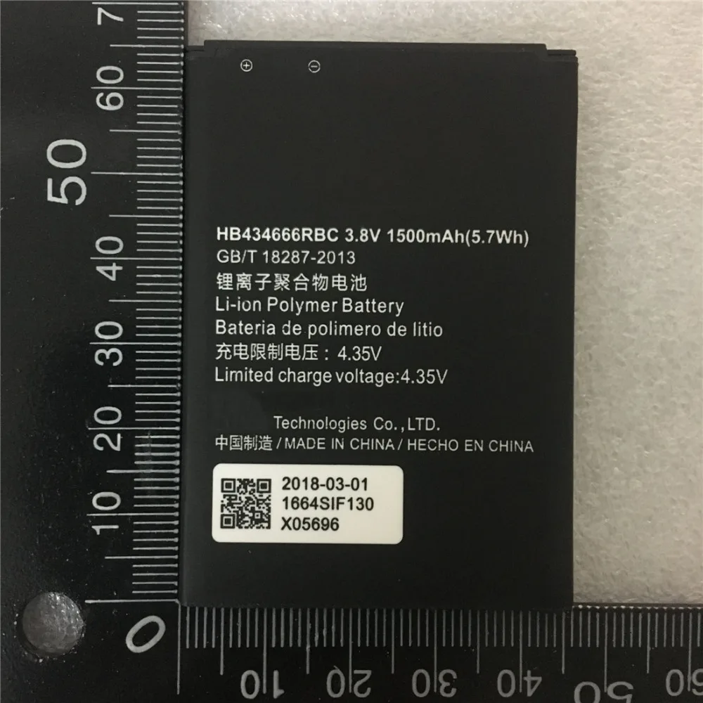 100% Оригинальная батарея HB434666RBC для Huawei роутера E5573 E5573S E5573s-32 E5573s-320-806 Высокая