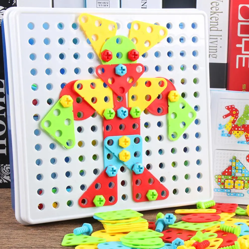 LeadingStar Children Nut Assembly Plastic Puzzle Toys Set Intelligence Development DIY Assembly Toy
LeadingStar Children Nut Assembly Plastic Puzzle Toys Set Intelligence Development DIY Assembly Toy