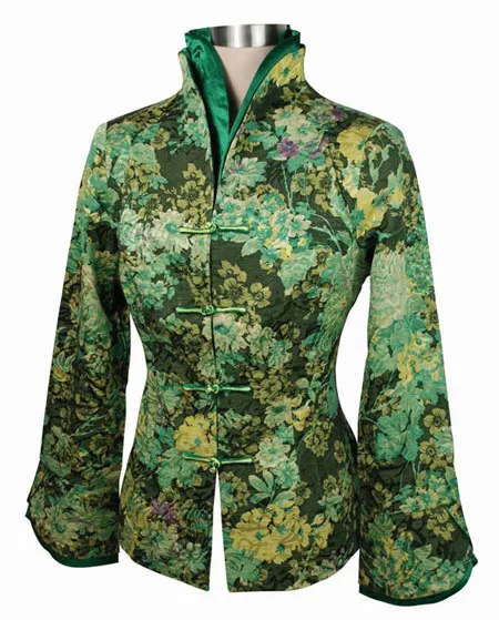 Free Shipping New Chinese Women's Polyester Satin green Jacket Spring Flowers Coat Size S M L XL XXL XXXL MN 0006
Free Shipping New Chinese Women's Polyester Satin green Jacket Spring Flowers Coat Size S M L XL XXL XXXL MN 0006