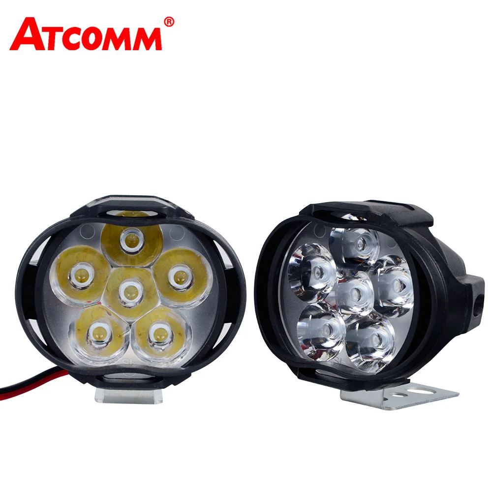 ATcomm 2PCS LED Motorcycle Headlight Bulb Motorbike Work Light 12V 1600lm 16W 6500K White Scooters Fog Spotlight Phare LED Moto
ATcomm 2PCS LED Motorcycle Headlight Bulb Motorbike Work Light 12V 1600lm 16W 6500K White Scooters Fog Spotlight Phare LED Moto