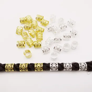 50Pcs-100pcs Golden/Silver hair braids dread Dreadlock Beads adjustable clips rings approx 9mm hole Accessories
50Pcs-100pcs Golden/Silver hair braids dread Dreadlock Beads adjustable clips rings approx 9mm hole Accessories