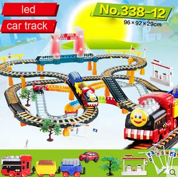 Electric Rail Car Track Diecast Speed Racing Magical Car Race Track Children's Small Train Toy Set Boy Puzzle Car Toy 338-12
Electric Rail Car Track Diecast Speed Racing Magical Car Race Track Children's Small Train Toy Set Boy Puzzle Car Toy 338-12