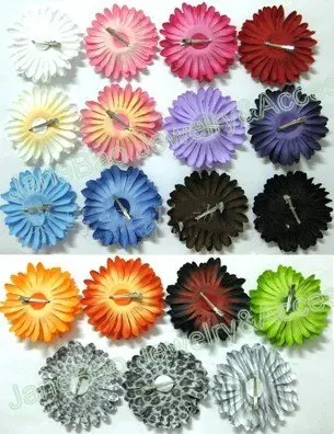 free shipping 250pcs 4" daisy flower hair clips gerbera interchangeable flower hair clips/flower hair accessories/hair flowers
free shipping 250pcs 4" daisy flower hair clips gerbera interchangeable flower hair clips/flower hair accessories/hair flowers