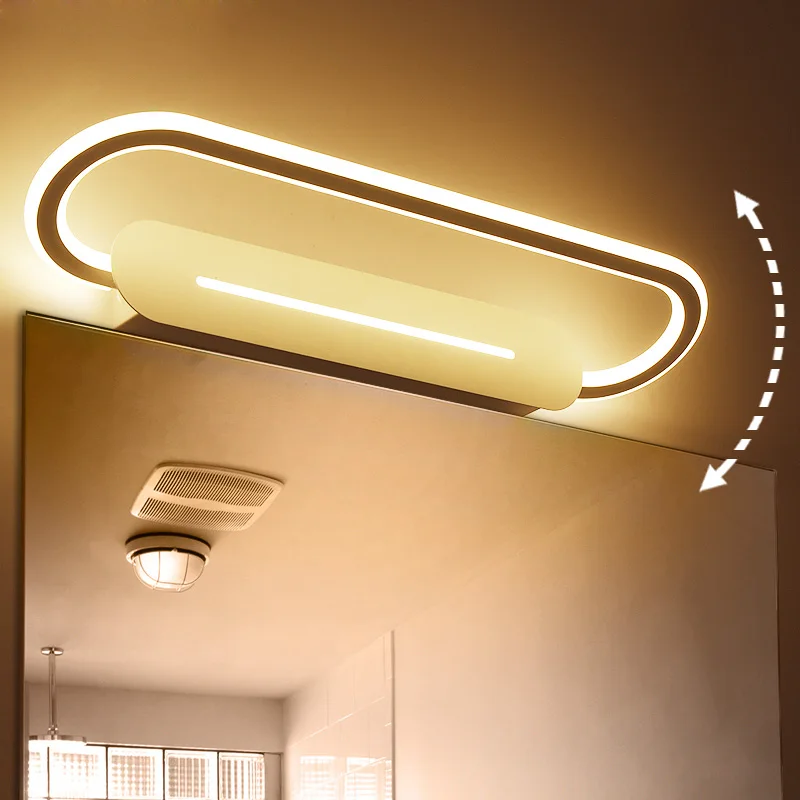 17W/23W/28W LED mirror front light adjustable wall sconce lamp Fixture SMD 2835 shower room washroom white shell 
17W/23W/28W LED mirror front light adjustable wall sconce lamp Fixture SMD 2835 shower room washroom white shell