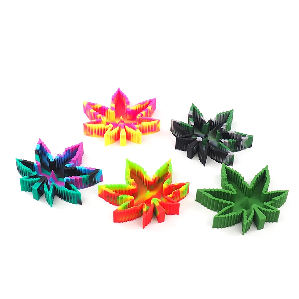 Heat resistant Silicone Leaf portable Ashtray for car ashtray home Decorative Tray for Cigarette Ashtrays
Heat resistant Silicone Leaf portable Ashtray for car ashtray home Decorative Tray for Cigarette Ashtrays