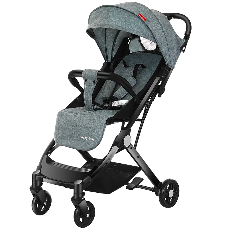 Lightweight baby stroller can sit reclining high landscape four-wheel folding shock
Lightweight baby stroller can sit reclining high landscape four-wheel folding shock