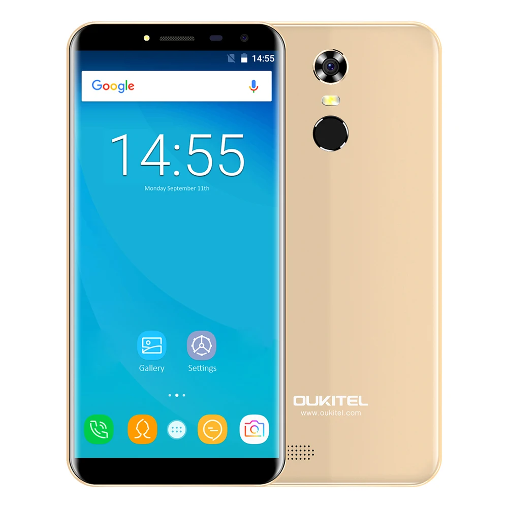 

OUKITEL C8 4G Smartphone Android 7.0 5.5 Inch MTK6737 Quad Core 1.3GHz 2GB RAM 16GB ROM Touch Sensor 8.0MP Rear Camera Cellphone