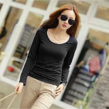 2018 New Fashion Milk Silk and velvet fabrics Women Slim Hoodies Casual Deep O Neck Long Sleeve Ladies Sexy T-Shirt JQ1019
2018 New Fashion Milk Silk and velvet fabrics Women Slim Hoodies Casual Deep O Neck Long Sleeve Ladies Sexy T-Shirt JQ1019