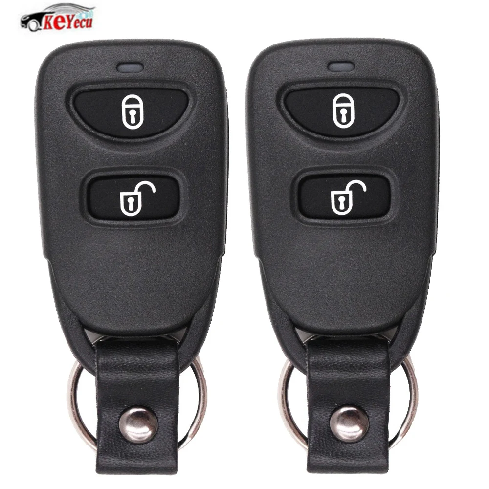 KEYECU 2 Pcs/lot New Replacement Remote Control Car Key Fob 2+1 Button 433MHz for Hyundai Tucson Santa Fe 2005-2009
KEYECU 2 Pcs/lot New Replacement Remote Control Car Key Fob 2+1 Button 433MHz for Hyundai Tucson Santa Fe 2005-2009