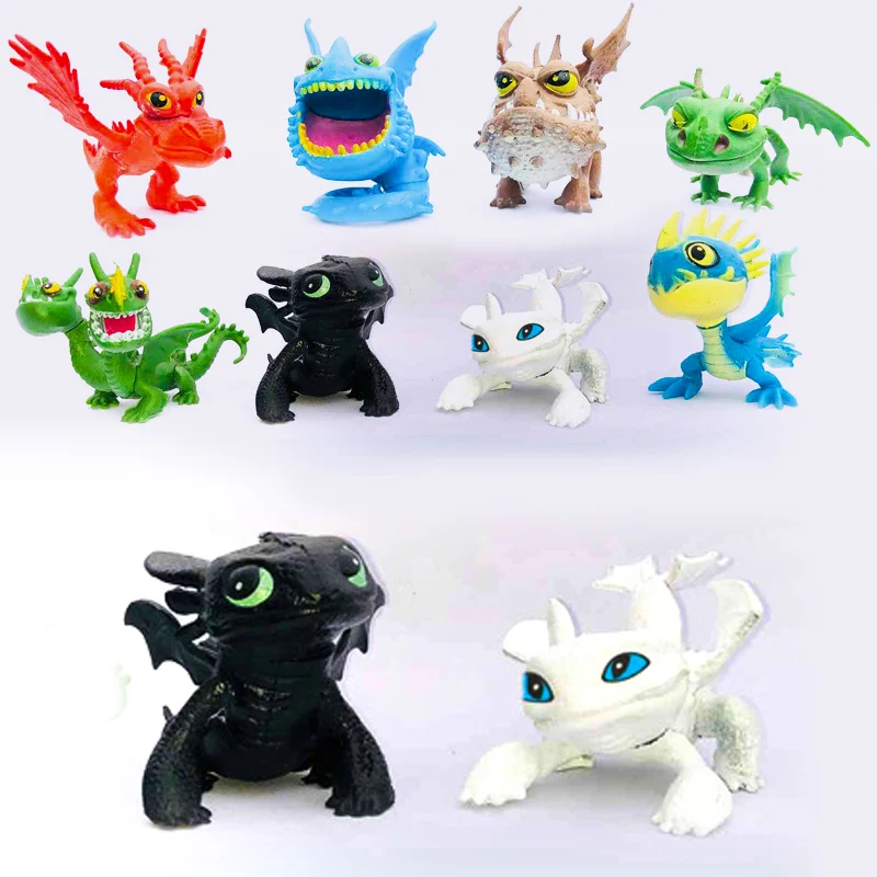 Dragon Model Toys How To Train Your Dragon 3 Action Figures Dinosaur Children Gifts Toothless Light Fury
Dragon Model Toys How To Train Your Dragon 3 Action Figures Dinosaur Children Gifts Toothless Light Fury