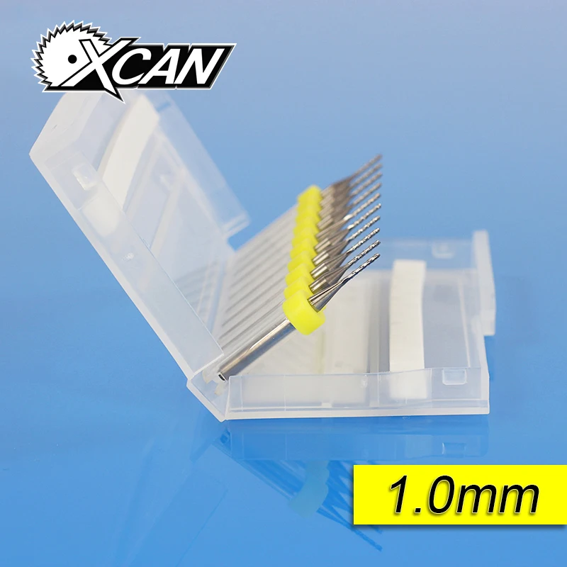 XCAN 10pcs 1.0mm PCB Carbide Tools CNC Cutting Bits Millinging Cutters Kit for Engraving Milling Machine
XCAN 10pcs 1.0mm PCB Carbide Tools CNC Cutting Bits Millinging Cutters Kit for Engraving Milling Machine