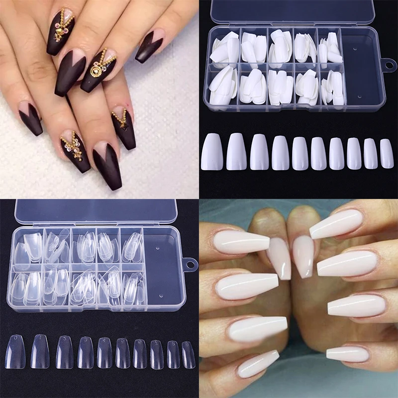 100Pcs Fake Nail Art Tips Perforate Oval Shape Multi-size Full Cover with Box Manicure Nail Tips DIY Nail Art Tools
100Pcs Fake Nail Art Tips Perforate Oval Shape Multi-size Full Cover with Box Manicure Nail Tips DIY Nail Art Tools