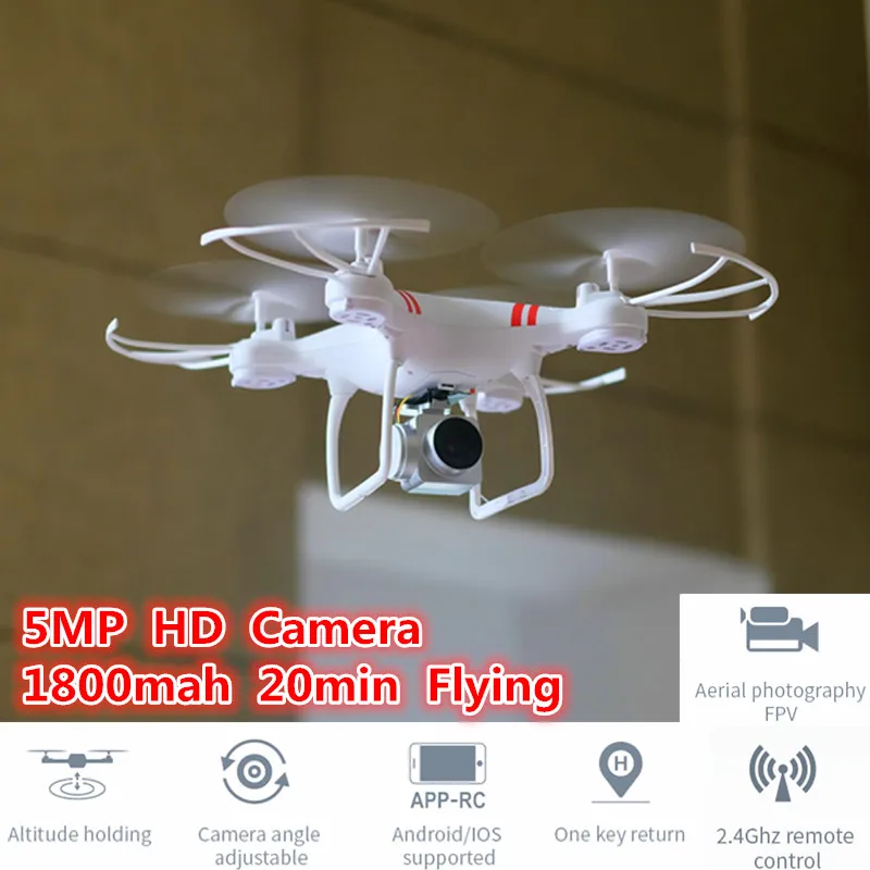 KY101S RC Drone with Camera HD RC Dron con Camara Wifi FPV Racing Drone Quadcopter Altitude Hold Remote Control Helicopter
KY101S RC Drone with Camera HD RC Dron con Camara Wifi FPV Racing Drone Quadcopter Altitude Hold Remote Control Helicopter