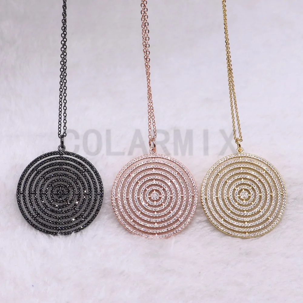 Fashion Micro pave zircon pendant necklace Mix color metal jewelry shield pendant necklace wholesale jewelry gift for lady 3829
Fashion Micro pave zircon pendant necklace Mix color metal jewelry shield pendant necklace wholesale jewelry gift for lady 3829