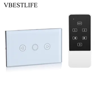 US Standard Touch Screen Switch LED Light Dimmer Switch Wireless RF Remote Control Glass Panel
US Standard Touch Screen Switch LED Light Dimmer Switch Wireless RF Remote Control Glass Panel