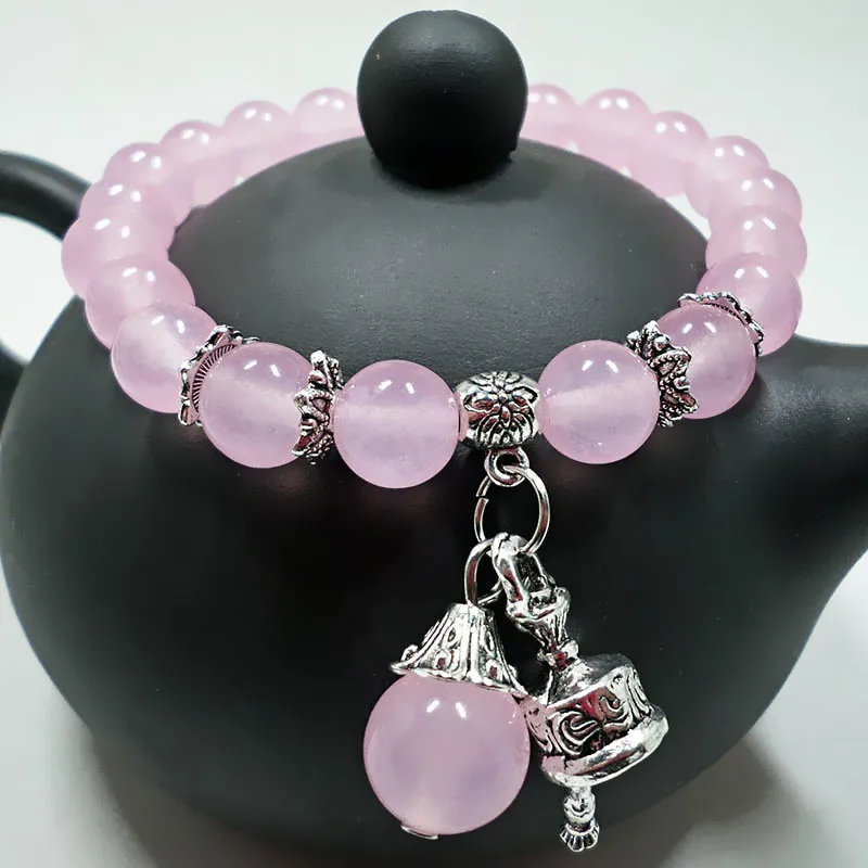 Chalcedony Bracelet 8mm Chalcedony Gem Ethnic Elasticity Bracelet Jewelry Bracelets for Women Christmas Gift Fashion Accessories
Chalcedony Bracelet 8mm Chalcedony Gem Ethnic Elasticity Bracelet Jewelry Bracelets for Women Christmas Gift Fashion Accessories