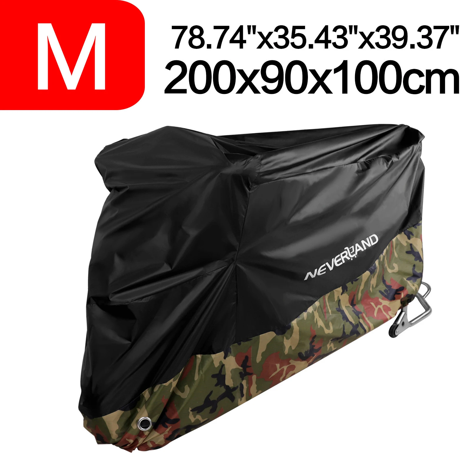 M 200x90x100cm 190T Waterproof Camouflage Rain Dust UV Outdoor Indoor Motorcycle Cover Coat Outdoor Indoor D45
M 200x90x100cm 190T Waterproof Camouflage Rain Dust UV Outdoor Indoor Motorcycle Cover Coat Outdoor Indoor D45