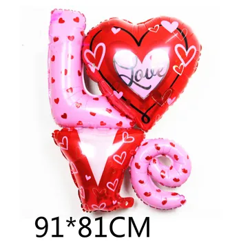 Wholesale 10pcs/lot Love Letter balloon Large size Love Letter Foil Ballon for Wedding Party Decoration Valentine's day Supplies
Wholesale 10pcs/lot Love Letter balloon Large size Love Letter Foil Ballon for Wedding Party Decoration Valentine's day Supplies