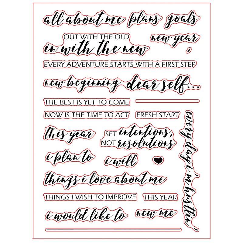 New Words Set Clear Stamps Seal for DIY Scrapbooking Album Photo Handcraft Decoration Transparent Stempels Silicone Seal New
New Words Set Clear Stamps Seal for DIY Scrapbooking Album Photo Handcraft Decoration Transparent Stempels Silicone Seal New