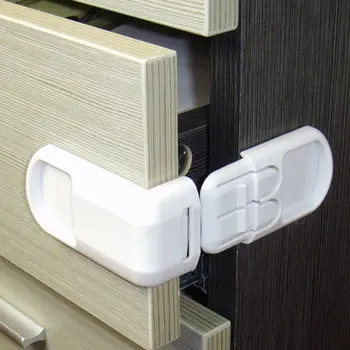 1pc or 10pcs Baby Safety Lock Cabinet Door Drawer Locks Children Security Locking Anti Pinch Hand Restrictor For Baby Protection
1pc or 10pcs Baby Safety Lock Cabinet Door Drawer Locks Children Security Locking Anti Pinch Hand Restrictor For Baby Protection