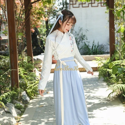 Cosplay Women Costume light Blue Hanfu Delicate Embroidery Flower Han Chinese Clothes Adult Halloween Cosplay Dress For Girl
Cosplay Women Costume light Blue Hanfu Delicate Embroidery Flower Han Chinese Clothes Adult Halloween Cosplay Dress For Girl