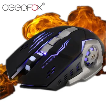Deepfox Gaming Mouse 3200DPI 6 Button 4 Breathing LED Optical Wired Computer Gamer Mice Laptop Desktop
Deepfox Gaming Mouse 3200DPI 6 Button 4 Breathing LED Optical Wired Computer Gamer Mice Laptop Desktop