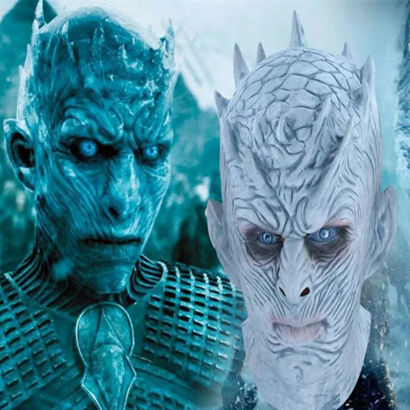 Newest Game Of Thrones Night's King latex Mask Cosplay Costumes White Walker Night's King Hoodies 3D printed hoodie Sweatshirts
Newest Game Of Thrones Night's King latex Mask Cosplay Costumes White Walker Night's King Hoodies 3D printed hoodie Sweatshirts