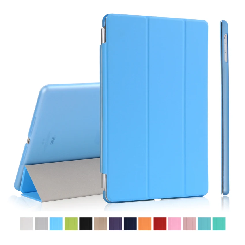 Smart Stand PU Leather Case for iPad Air 1 iPad 5 with Crystal Hard Back Cover with Auto Sleep UP/Wake
Smart Stand PU Leather Case for iPad Air 1 iPad 5 with Crystal Hard Back Cover with Auto Sleep UP/Wake