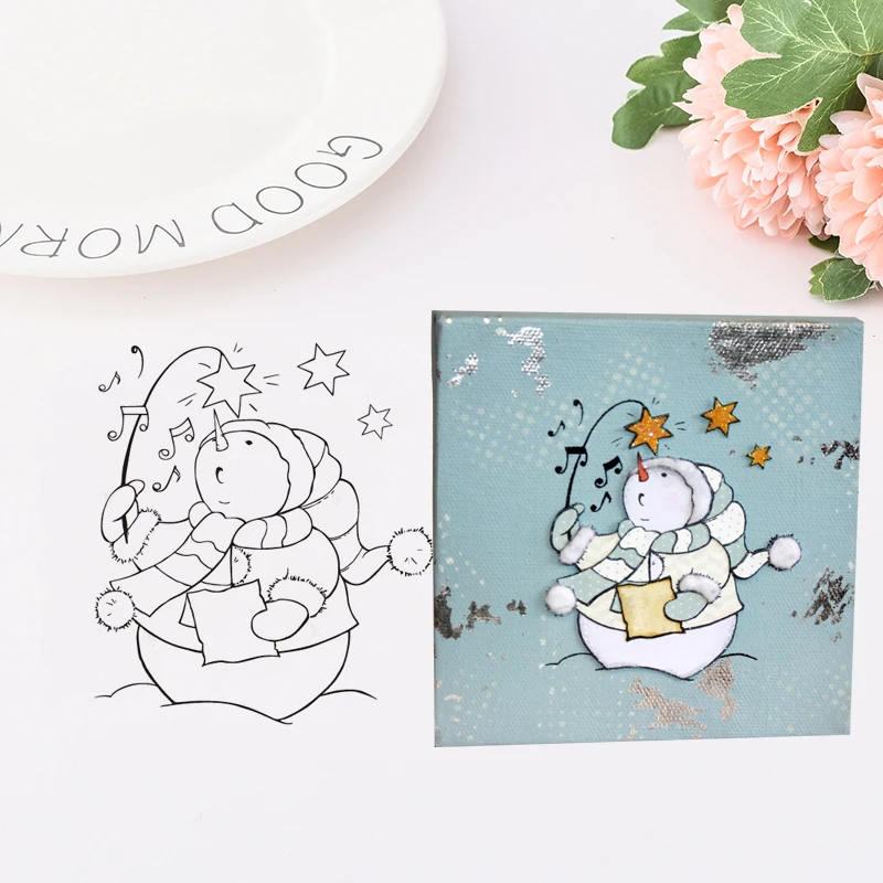 snowman Transparent Clear Silicone Stamp/Seal for DIY scrapbooking/photo album Decorative clear stamp sheets
snowman Transparent Clear Silicone Stamp/Seal for DIY scrapbooking/photo album Decorative clear stamp sheets