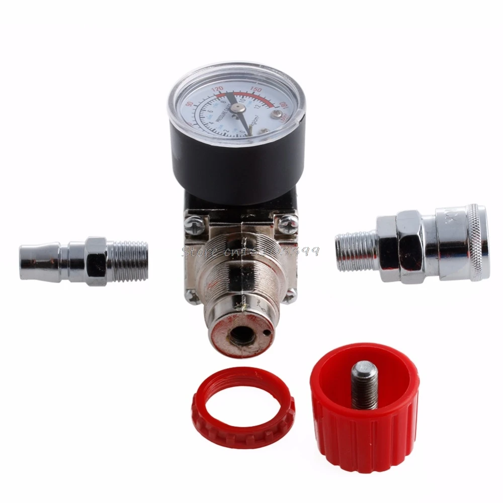 Description Picture 6 of item1/4" 180PSI Air Compressor Regulator Pressure Switch Control Relief Valve Gauges Drop Ship
