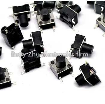1000PCS/LOT 6 * 6 * 7MM SMD Tact Switch 4-pin micro switch / button switch
1000PCS/LOT 6 * 6 * 7MM SMD Tact Switch 4-pin micro switch / button switch