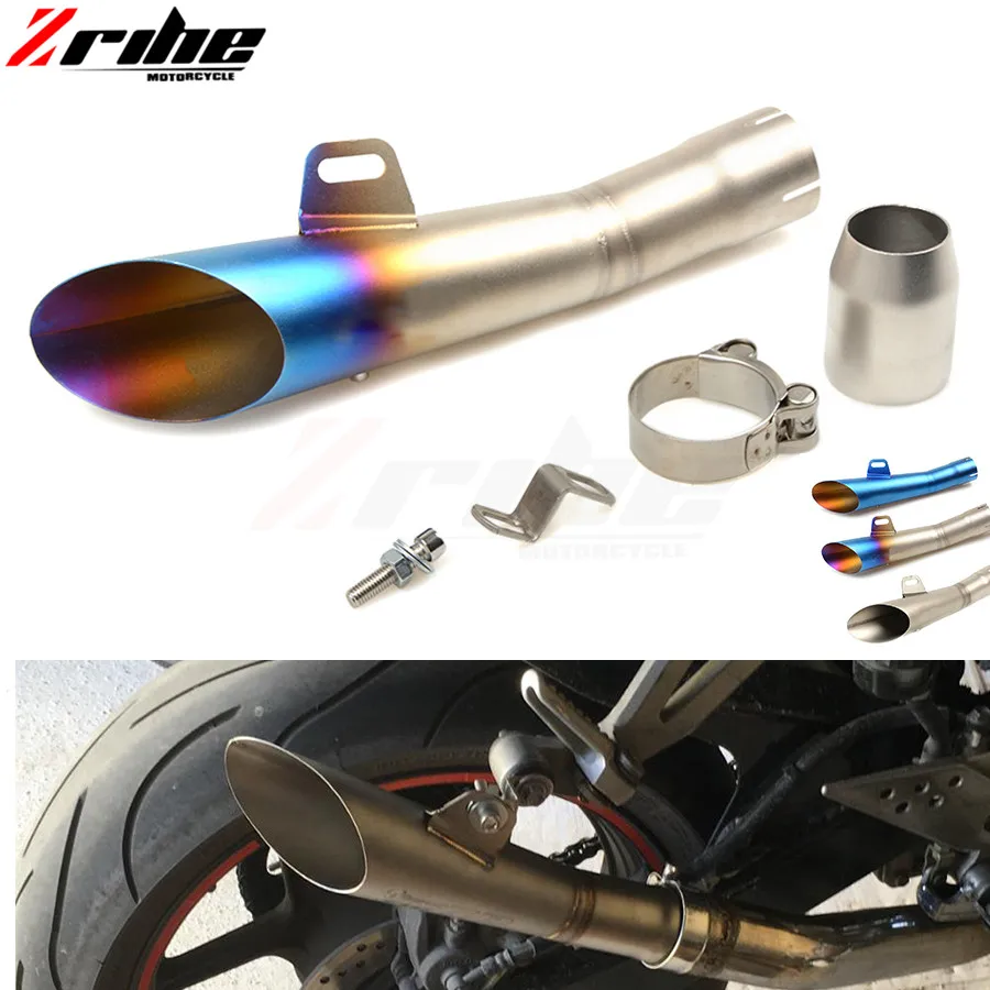 for 36-51MM Universal Motorcycle Exhaust Modified Pipe Slip-on Motorbike Exhaust Pipes For HONDA CBR125R/150R 2004 2005 2006 200
for 36-51MM Universal Motorcycle Exhaust Modified Pipe Slip-on Motorbike Exhaust Pipes For HONDA CBR125R/150R 2004 2005 2006 200