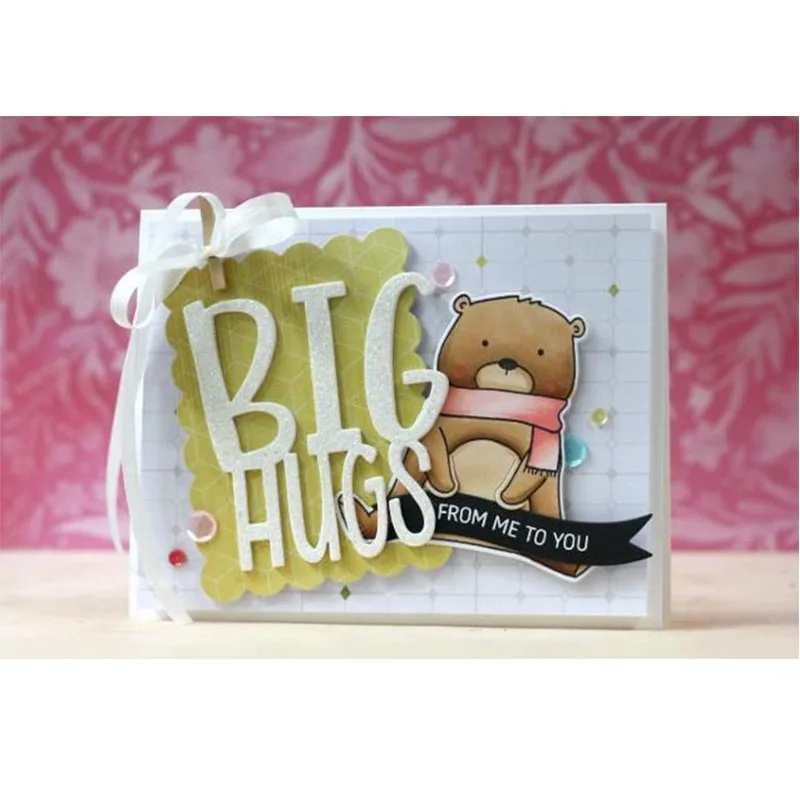 Big Hungs English Letters Words Metal Cutting Dies Stencil for DIY Scrapbooking Paper Cards Crafts Supplies Diecuts New 2018 Die
Big Hungs English Letters Words Metal Cutting Dies Stencil for DIY Scrapbooking Paper Cards Crafts Supplies Diecuts New 2018 Die