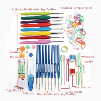 NEW-1 Set Crochet Hooks Needles Knit Kit Stitches Knitting Craft Case Quality Crochet Set in Case Yarn Hook Stitch Weave Acces
NEW-1 Set Crochet Hooks Needles Knit Kit Stitches Knitting Craft Case Quality Crochet Set in Case Yarn Hook Stitch Weave Acces