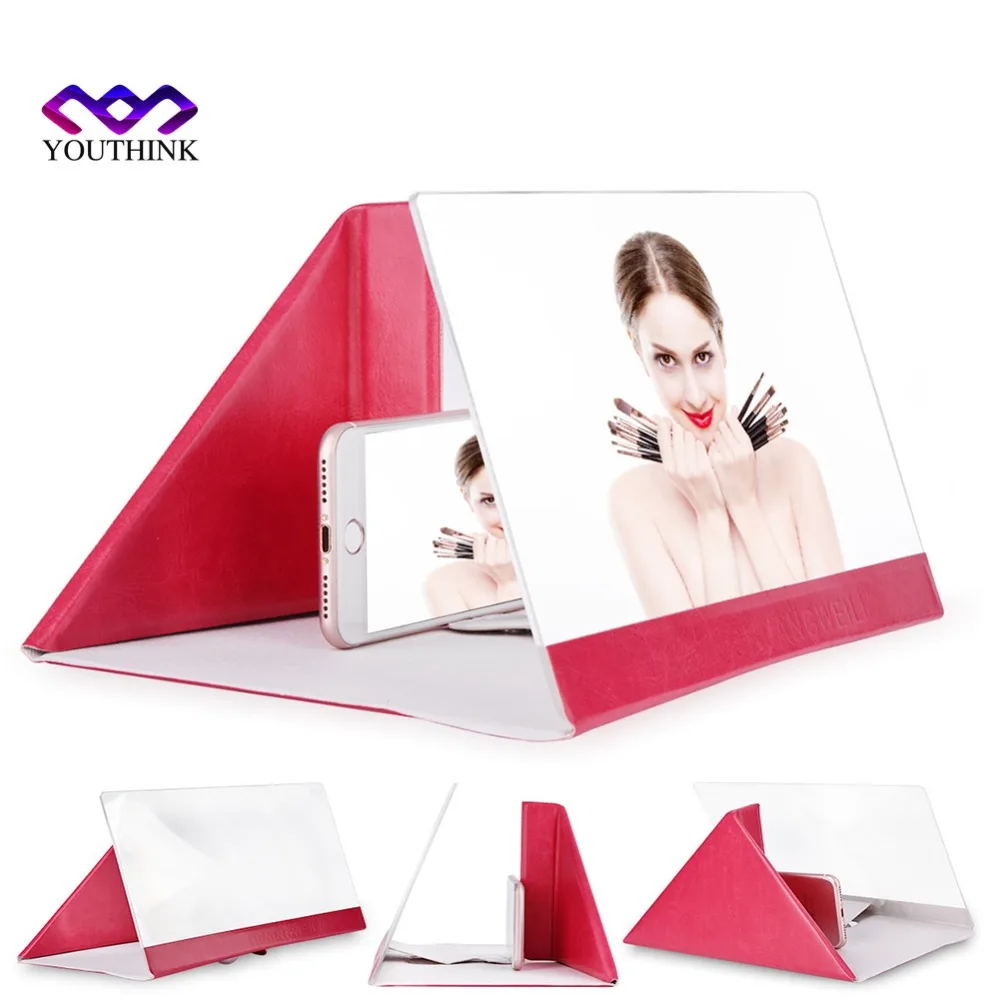 12 Inch Foldable Stand Mobile Phone Screen Magnifier 3D HD Movie Video Screen Amplifier PU Stand Holder for Cellphone
12 Inch Foldable Stand Mobile Phone Screen Magnifier 3D HD Movie Video Screen Amplifier PU Stand Holder for Cellphone