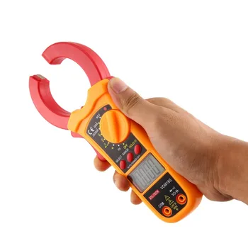 Handheld Digital Clamp Meter Multimeter AC/DC Volt Current Voltage NCV Tester Resistance Ammeter Frequency Multitester
Handheld Digital Clamp Meter Multimeter AC/DC Volt Current Voltage NCV Tester Resistance Ammeter Frequency Multitester