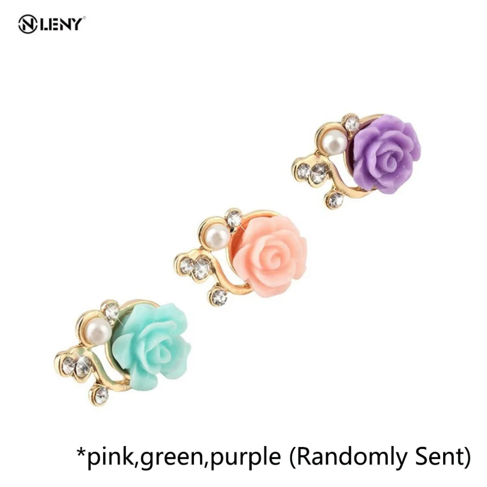 ONLENY Universal Rose Flower Anti Dust Plug For 3.5mm Mobile Phone Accessories Headphone 3D Crystal Bead Pear For iPhone 5 5s 6
ONLENY Universal Rose Flower Anti Dust Plug For 3.5mm Mobile Phone Accessories Headphone 3D Crystal Bead Pear For iPhone 5 5s 6