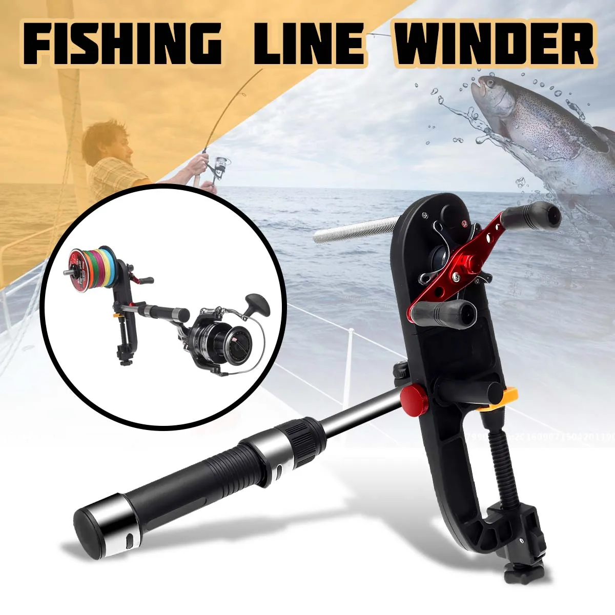 Fishing Line Winder High Speed Spooler Line Winding Fishing Line Recycler Fishing Tools
Fishing Line Winder High Speed Spooler Line Winding Fishing Line Recycler Fishing Tools
