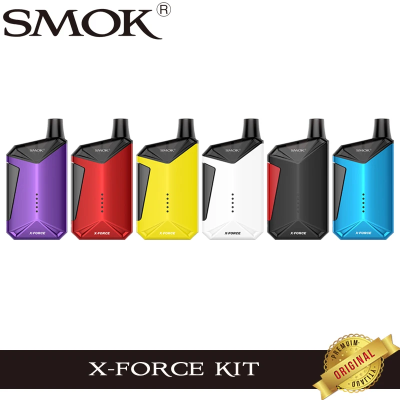 Original Smok X-Force AIO Starter Kit Vape with 7ml X Froce Tank Cartridge and 2000mAh Battery Electronic Cigarette Vaporizer
Original Smok X-Force AIO Starter Kit Vape with 7ml X Froce Tank Cartridge and 2000mAh Battery Electronic Cigarette Vaporizer