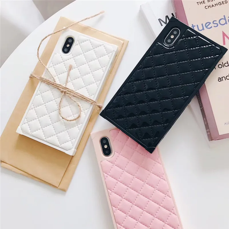 (1PC) luxury Square Plaid pattern Case for iPhone X XS Max XR 6 6S 7 8 Plus cases cover Fashion girl PU leather Phone bag
(1PC) luxury Square Plaid pattern Case for iPhone X XS Max XR 6 6S 7 8 Plus cases cover Fashion girl PU leather Phone bag